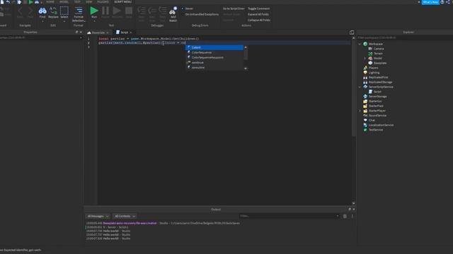 Math.Random | Roblox Studio Script Dersleri | Roblox Studio смотреть онлайн