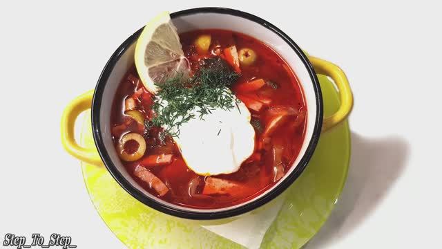 Как приготовить СОЛЯНКУ. Солянка РУССКАЯ настоящая! смотреть онлайн