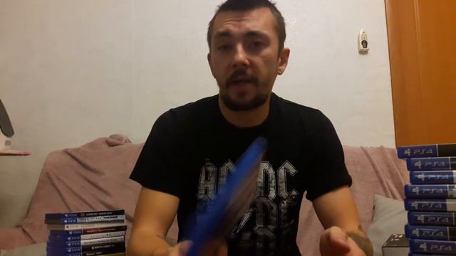 Моя коллекция видеоигр Sony Playstation 4