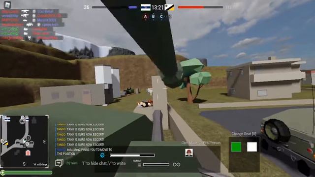 Я разбил много военой техники! Roblox Polybattle смотреть онлайн