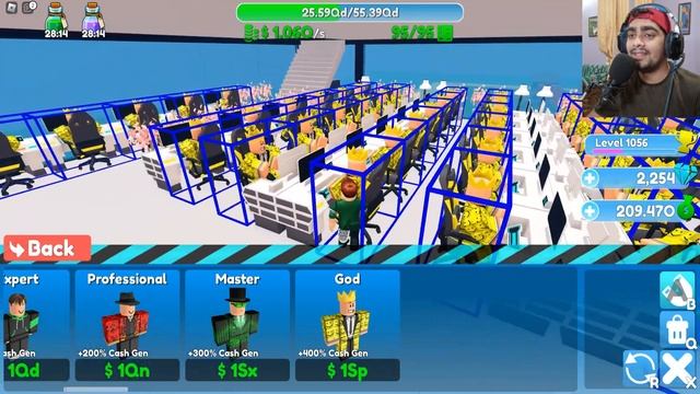 NEW *10TH FLOOR* AND *500 EVOLVES* IN HACKER TYCOON ROBLOX! смотреть онлайн