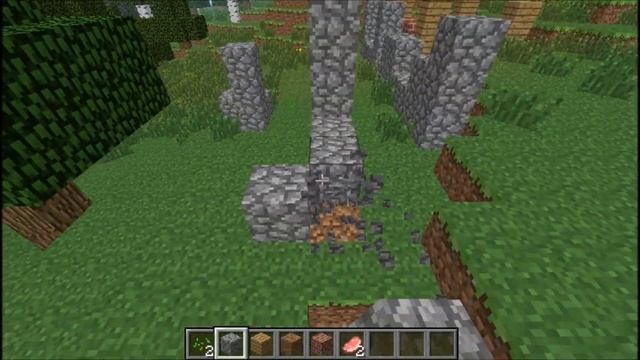 Minecraft Block Physics Mod 1.5.2 смотреть онлайн