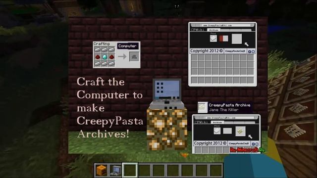 Обзор модов на майнкрафт 1.12.2|#6|Всех с хэллоуином!|CreepypastaCraft:Reborn