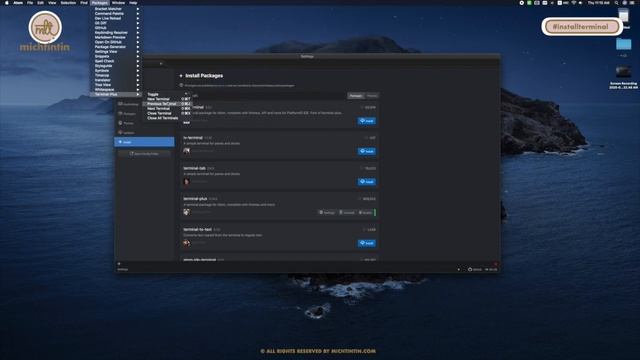 How to set up Terminal in Atom смотреть онлайн