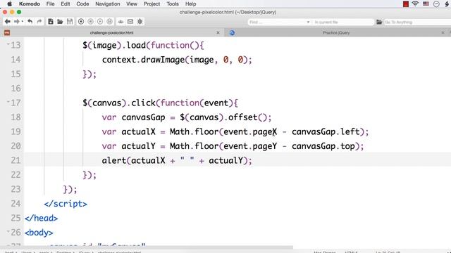 Color Picker: Get Color of a Pixel using HTML5 Canvas's getImageData Method смотреть онлайн