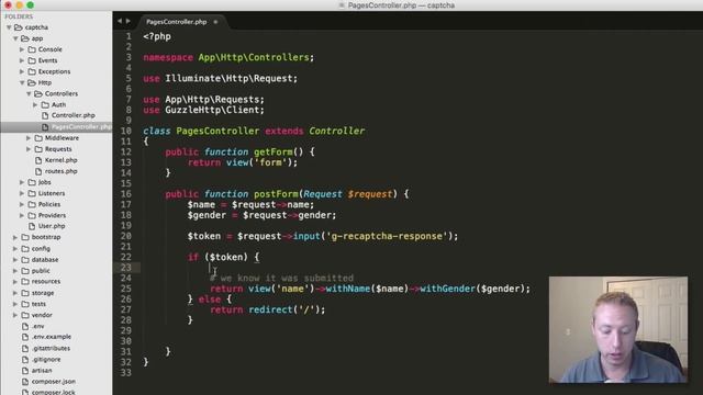 Advanced Install - ReCaptcha on Laravel Web Form (Part 2 of 2) смотреть онлайн