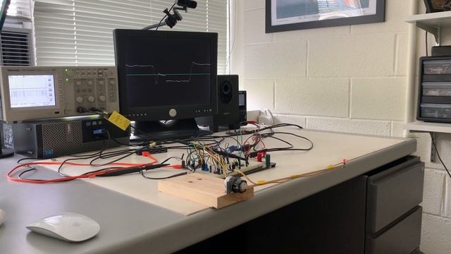 PID control of 1D helicopter with RP2040 (Raspberry Pi Pico) смотреть онлайн