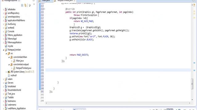 Tachlhit Tutorial Java Awt part 6 Tamazight Projekt Notepad смотреть онлайн