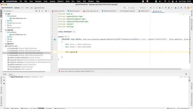 OpenCV for Android (C++) смотреть онлайн