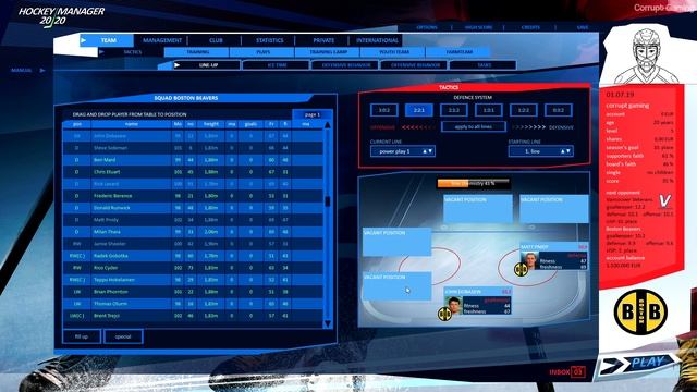 Hockey Manager 2020 Gameplay - Hockey Management Simulator Game смотреть онлайн