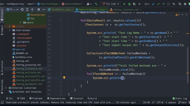 Customise output with TestNG IReporter listener смотреть онлайн