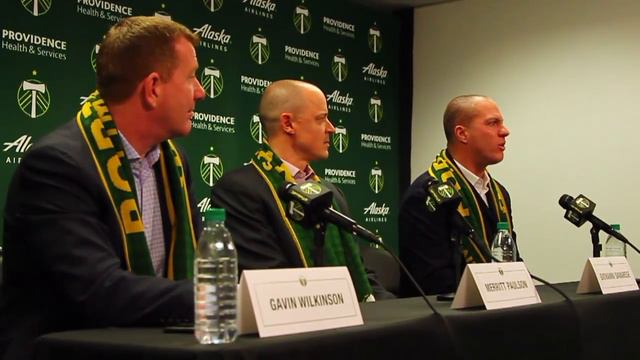 Portland Timbers introduce new coach Giovanni Savarese смотреть онлайн