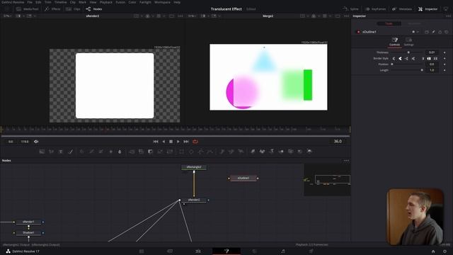 EASY Translucent Effect in Davinci Resolve 17 смотреть онлайн