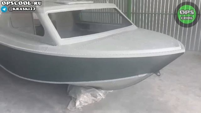 Лодка Москва-2 покрашена полиуретановыми эмалями смотреть онлайн