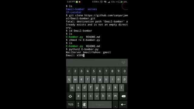 [Hindi] Powerfull Tool Email Bomber Send Unlimited Fake Mail Victim & Example ,Testing By Situ смотреть онлайн