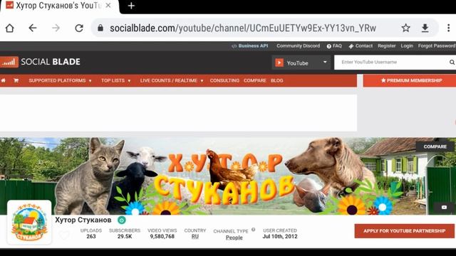 Хутор Стуканов - Обзор канала смотреть онлайн