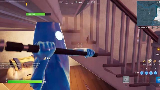 Зашол спустя долгое время играю в Fortnite смотреть онлайн
