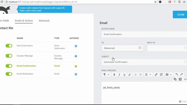 How to install and configure Ninja forms plugin смотреть онлайн