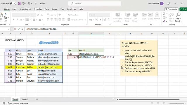 Xlookup: HOW TO USE INDEX MATCH VS XLOOKUP #education #excel #xlookup смотреть онлайн