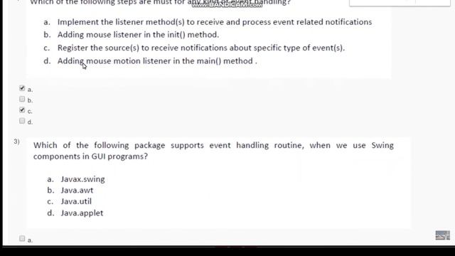 Java Quiz 9 Nptel Assignment смотреть онлайн