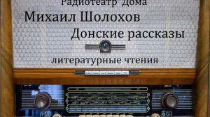 Донские рассказы.  Михаил Шолохов.  Литературные чтения 1964 - 1989год.