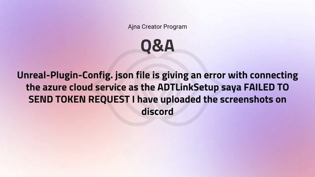 The Unreal-Plugin-Config.json file gives an error while connecting the Azure cloud service? смотреть онлайн