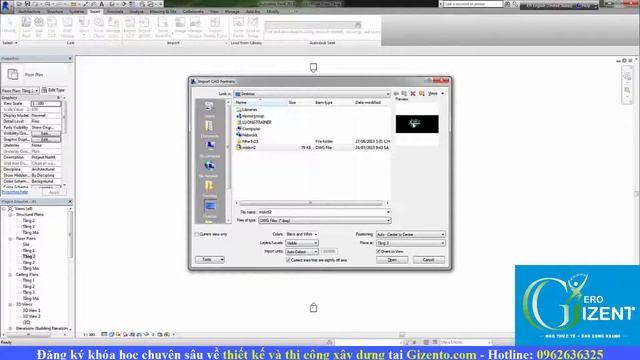 Cách xuất bản vẽ từ Autocad sang phần mềm Revit смотреть онлайн