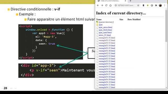 VueJS 1.3 v if Exemple0103 смотреть онлайн