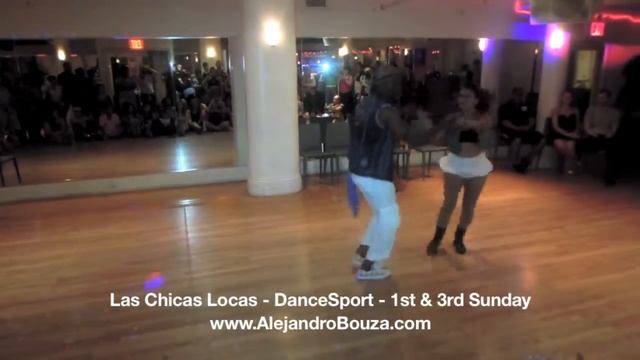 Las Chicas Locas - Brian & Kim - Bachata смотреть онлайн