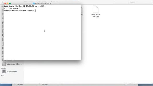 MongoDB Install on Mac OSX смотреть онлайн