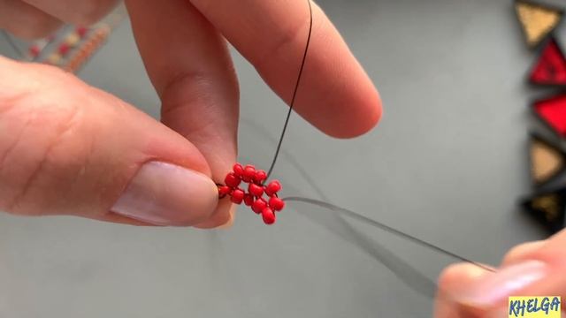 3 IDEAS Beaded Hearts Bracelets. Tutorial Beaded Bracelets