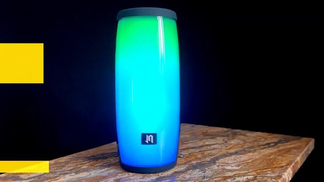 Портативная Bluetooth колонка с LED-подсветкой PBS-160 смотреть онлайн