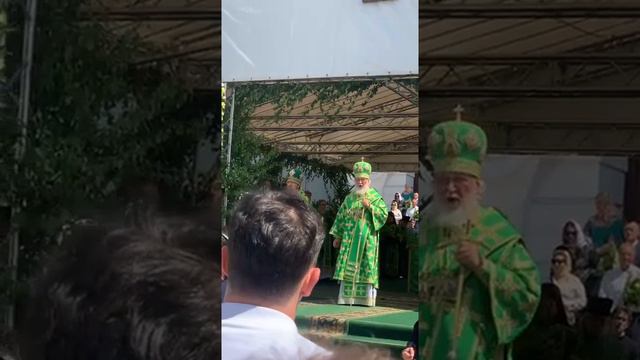 Проповедь Патриарха Кирилла ,Лавра,день Святой Троицы. смотреть онлайн