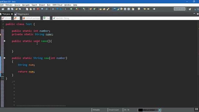 Default Value, UML, Types of Declaration in Java Programming смотреть онлайн