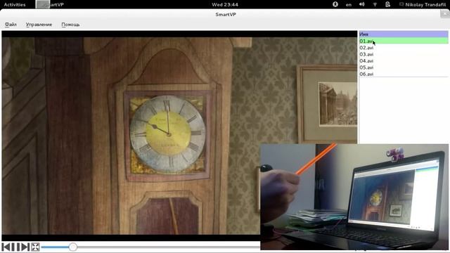 Умный видео плеер или просто распознавание жестов смотреть онлайн