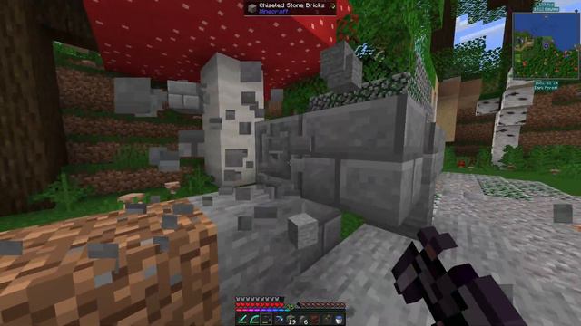 I built a SIMPLE XP FARM in Minecraft Create Mod! смотреть онлайн