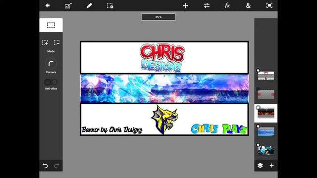 SpeedArt | Banner for Zorex | Professional Banner | Photoshop Touch (Android) | Chris Designz смотреть онлайн