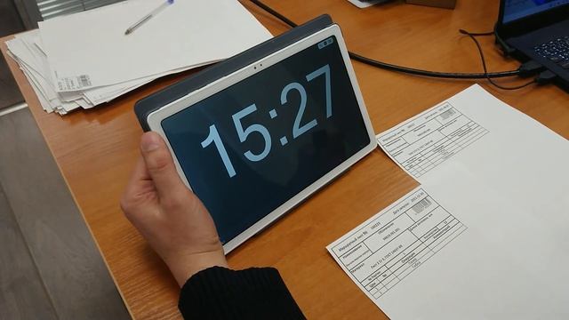 VOGBIT, смотрим в цехе чертежи на планшете. смотреть онлайн
