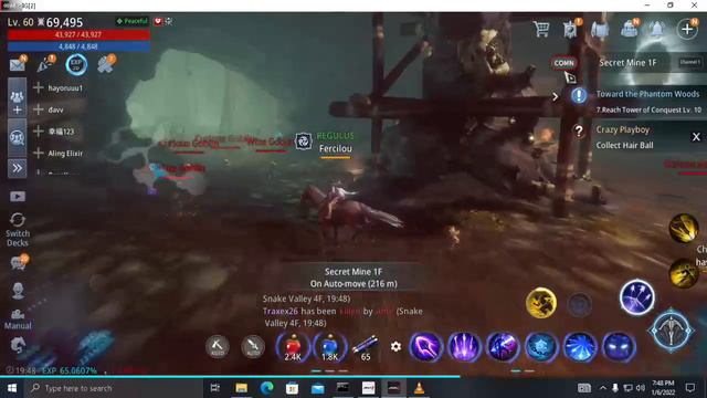 Mir4 - Collect Hair Ball Request Mission #crypto #play2earn #freetoplay #mir4