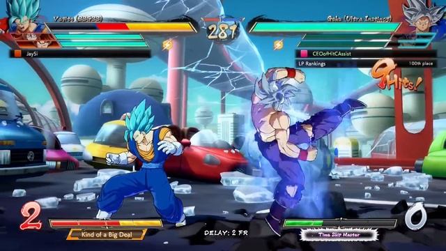 [DBFZ] Perfect Ultra-Instinct dodging for exactly four minutes and twenty two seconds смотреть онлайн