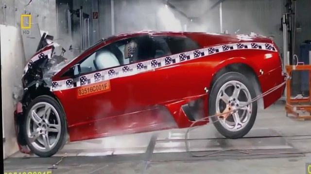 Lamborghini Murcielago Crash Test HD - SpeedingToday смотреть онлайн