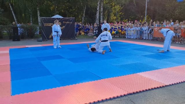 Показательные выступления Днепропетровской Федерации Рукопашного Боя смотреть онлайн