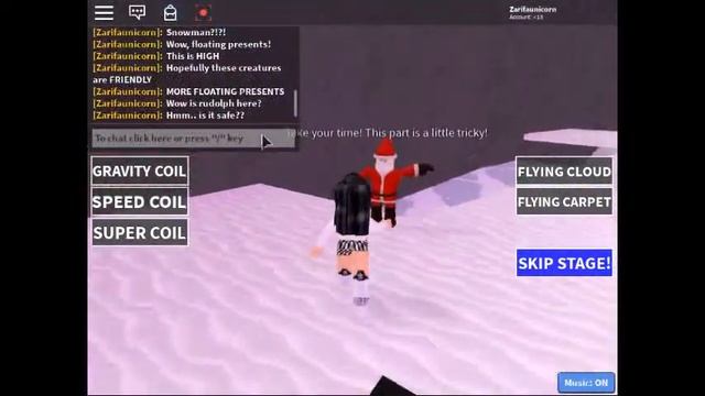 Escape The North Pole Obby!(Part 1) смотреть онлайн