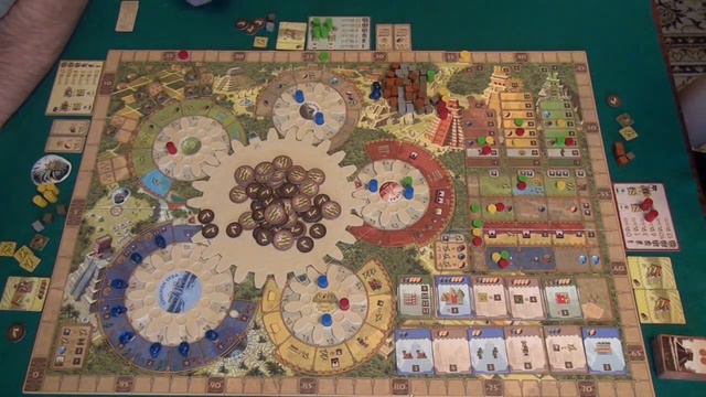 Tzolk'in: The Mayan Calendar играем в настольную игру, Board Game