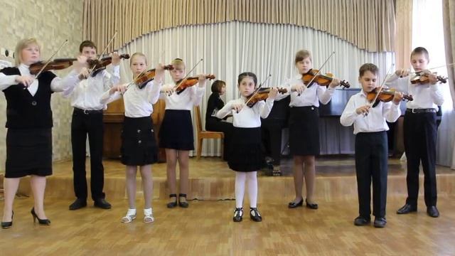 Ансамбль скрипачей "Веселые струны", г. Кирово - Чепецк смотреть онлайн