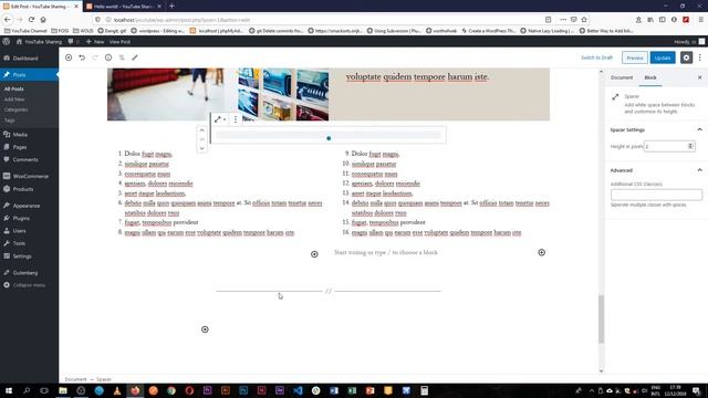 Add Spacing after blocks using Spacer & Seperator blocks in WordPress Gutenberg Block Editor смотреть онлайн