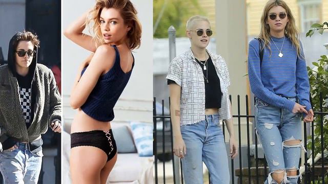 Kristen Stewart's Girlfriend 2017 [Stella Maxwell] смотреть онлайн