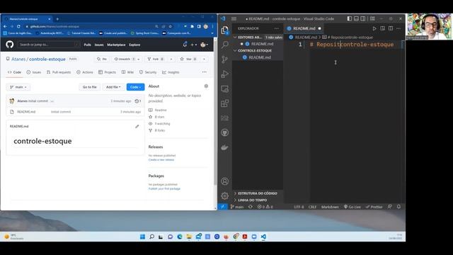 Clonando um repositorio do GitHub com SSH смотреть онлайн