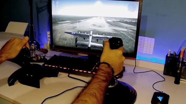 [ENG] Review & Fly With Joystic Thrustmaster T-Flight Hotas X (Pc+ps3) war thunder смотреть онлайн