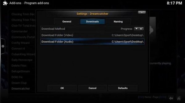 Kodi (XBMC) - How To Download Streams